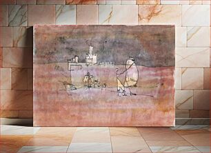 Πίνακας, Episode Before an Arab Town (1923) by Paul Klee