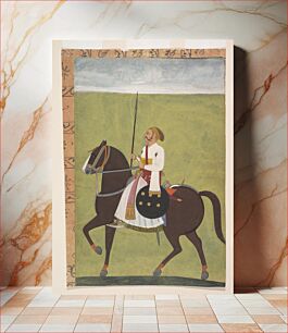 Πίνακας, Equestrian Portrait of a Nobleman by India (Rajasthan, Jodhpur)