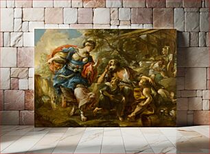 Πίνακας, Erminia and the shepherds, 1712 - 1784, Stefano Torelli