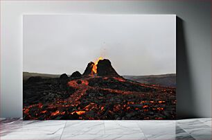 Πίνακας, Erupting Volcano Έκρηξη ηφαιστείου