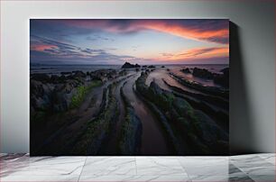 Πίνακας, Evening Sea Landscape Βραδινό Θαλασσινό Τοπίο