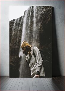 Πίνακας, Exploring the Waterfall Εξερευνώντας τον Καταρράκτη