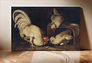 Πίνακας, Farmyard Fowls (ca. 1827) by John James Audubon