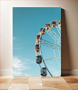 Πίνακας, Ferris Wheel Against Blue Sky Ρόδα Ferris Against Blue Sky