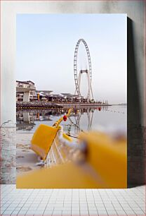 Πίνακας, Ferris Wheel by the Waterfront Ρόδα λούνα παρκ δίπλα στην προκυμαία