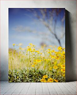 Πίνακας, Field of Yellow Flowers Πεδίο με κίτρινα λουλούδια