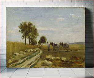 Πίνακας, Fields, 1862, Charlesfrançois Daubigny