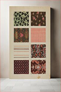 Πίνακας, Figured Material from Quilt (c. 1936) by Dorothy Posten