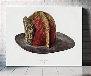 Πίνακας, Fireman's Helmet (1938) by Eugene Bartz