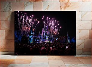 Πίνακας, Fireworks at the Castle Πυροτεχνήματα στο Κάστρο