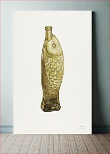 Πίνακας, "Fish Bitters" Bottle (1935/1942) by Loraine Makimson