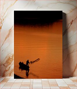 Πίνακας, Fishermen at Dusk Ψαράδες στο σούρουπο