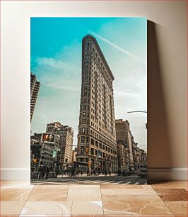 Πίνακας, Flatiron Building in New York City Κτήριο Flatiron στη Νέα Υόρκη