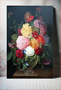 Πίνακας, Floral Still Life (1823) painting by Gottfried Wilhelm Voelcker