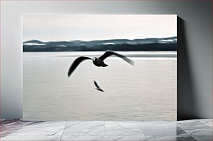 Πίνακας, Flying Seagulls Over Water Πετώντας γλάροι πάνω από το νερό