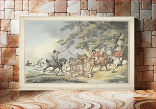 Πίνακας, Fox-Hunting [set of six]: 3. The Death of the Fox