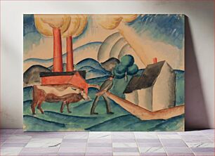 Πίνακας, From pasture, Schiller Geyser