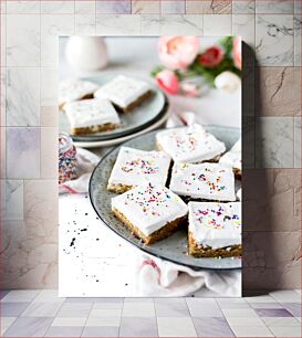 Πίνακας, Frosted Dessert Squares Παγωμένο τετράγωνο επιδόρπιο