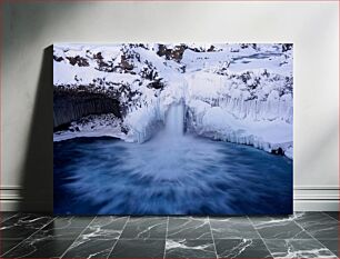 Πίνακας, Frozen Waterfall Παγωμένος Καταρράκτης