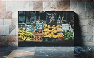 Πίνακας, Fruit Market Stall Πάγκος Φρουταγοράς