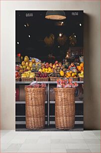 Πίνακας, Fruit Market Stall Πάγκος Φρουταγοράς