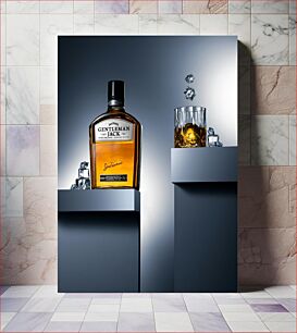 Πίνακας, Gentleman Jack Whiskey Τζέντλεμαν Τζακ Ουίσκι