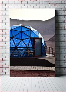 Πίνακας, Geodesic Dome in Desert Setting Geodesic Dome in Desert Setting