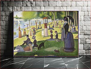 Πίνακας, Georges Seurat's A Sunday on La Grande Jatte (1884)