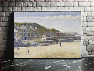 Πίνακας, Georges Seurat's Port-en-Bessin (1888)