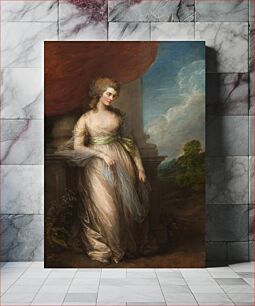 Πίνακας, Georgiana, Duchess of Devonshire (1783) by Thomas Gainsborough