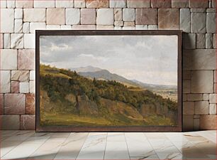 Πίνακας, German Landscape with View towards a Broad Valley by Fritz Petzholdt