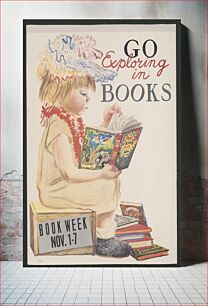 Πίνακας, Go exploring in books. Book week Nov. 1-7