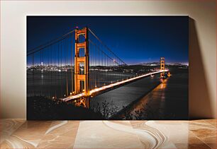 Πίνακας, Golden Gate Bridge at Night Golden Gate Bridge τη νύχτα