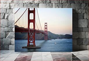 Πίνακας, Golden Gate Bridge at Sunset Γέφυρα Golden Gate στο ηλιοβασίλεμα