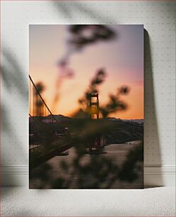 Πίνακας, Golden Gate Bridge at Sunset Golden Gate Bridge στο ηλιοβασίλεμα