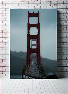 Πίνακας, Golden Gate Bridge in Gloomy Weather Golden Gate Bridge σε ζοφερό καιρό