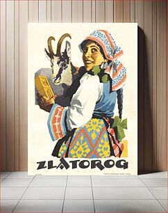 Πίνακας, Golden Horn poster, Plakat za Zlatorog (1920)