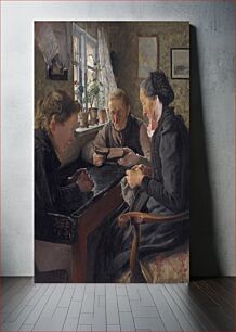 Πίνακας, Grandparents' Sunday by L. A. Ring