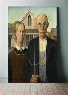 Πίνακας, Grant Wood's American Gothic (1930)