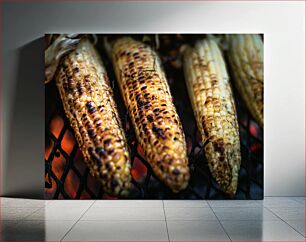 Πίνακας, Grilled Corn on the Cob Ψητό καλαμπόκι στη σχάρα