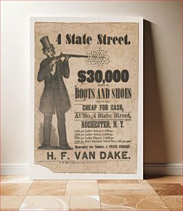 Πίνακας, H.F. Van Dake. 4 State Street by T.W. Strong. (1859) by Thomas W. Strong