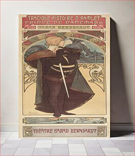 Πίνακας, Hamlet by Alphonse Mucha