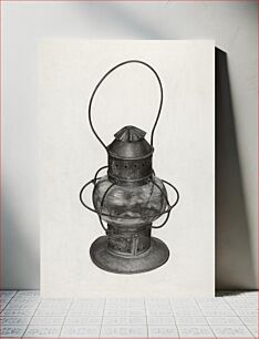 Πίνακας, Hand Lantern (c. 1938) by Florence Strom