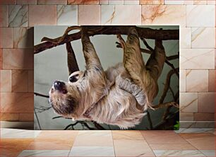 Πίνακας, Hanging Sloth Κρεμαστή νωθρότητα