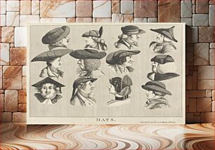 Πίνακας, Hats