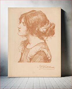 Πίνακας, Head of a Woman (Various lithographs from 'The Studio' journal)