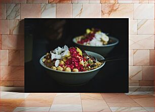 Πίνακας, Healthy Breakfast Bowl Υγιεινό μπολ πρωινού