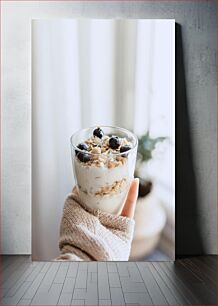 Πίνακας, Healthy Breakfast Parfait Υγιεινό Πρωινό Παρφέ