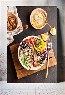 Πίνακας, Healthy Salad Bowl Healthy Salad Bowl