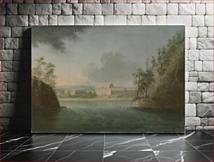 Πίνακας, Heinola and jyränkö stream, 1787, Nils Schillmark